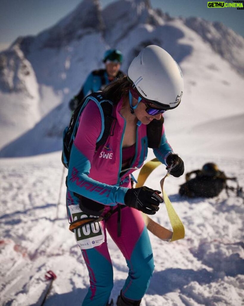 Emelie Forsberg Instagram - Speaking about being home during the whole winter- our local races are really top notch! @romsdalrando ⭐️ If you prefer real mountain ski mountaineering races- come here and enjoy them! I'm very happy to be able to push in the uphills after some painful weeks with a broken rib. Downhills a little safer, but when @johannaaastrom 🥈 almost caught me I geared up 😅 💨 Bravo to the organization, photographers, all volunteers, the youngster and all participants 👏🏼 📸 1; @haakonlundkvist 2,3 ; @smamaj 4; @birkpix