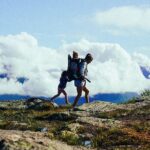 Emelie Forsberg Instagram - A week of " easy and go by the feeling" when it comes to training is so nice.. for a week 🤪 Now I'm motivated to start a good block again! I have been working on our little farm, cutting a lot of grass, prepping some veggie patches for the autumn and winter, picked up all potatoe and some wood work. I love it ❤️ Time spent walking with our girls in their own pace has been the highlights ❤️ I wish you a lovely week ahead! @thule_family #bringyourlife