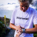 Emelie Forsberg Instagram - On wednsday 30 august ( during the UTMB week)I will join @corosglobal for a live session where we will talk about training during and after pregnancy. I'm very happy to talk about this subject and beautiful but challenging journey it can be. I still often get questions about it- and I'm sorry if I have not replied on dm's. But please- ask ahead ⬇️ 📸 1,2 @kilianjornet ( photo 2 hiking/jogging during second trimester in the Himalayas 😊 3 📸 @maxromey skiing at home in the late 3 trimester.