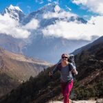 Emelie Forsberg Instagram - On wednsday 30 august ( during the UTMB week)I will join @corosglobal for a live session where we will talk about training during and after pregnancy. I'm very happy to talk about this subject and beautiful but challenging journey it can be. I still often get questions about it- and I'm sorry if I have not replied on dm's. But please- ask ahead ⬇️ 📸 1,2 @kilianjornet ( photo 2 hiking/jogging during second trimester in the Himalayas 😊 3 📸 @maxromey skiing at home in the late 3 trimester.