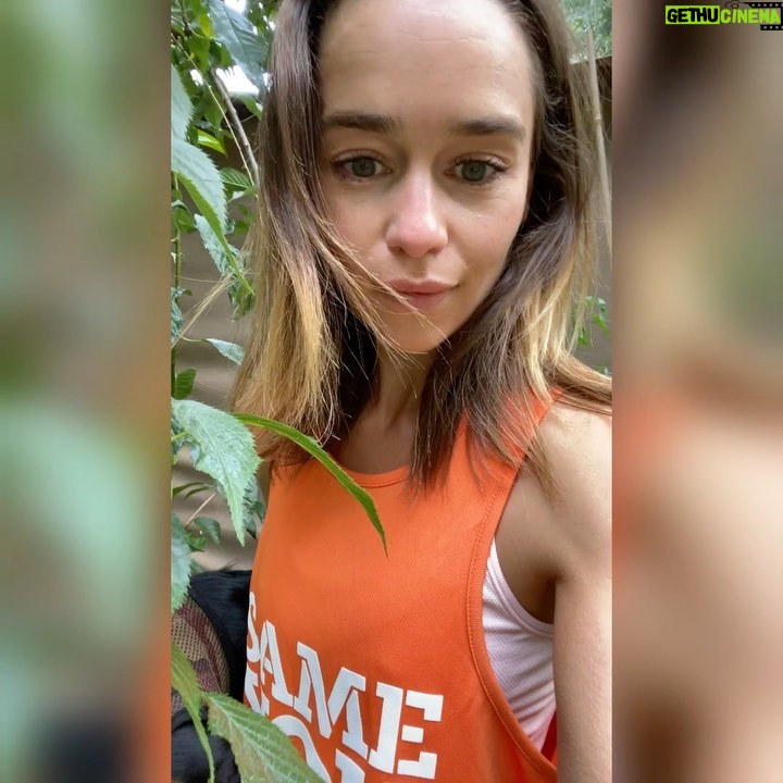 Emilia Clarke Instagram - INSTAWORRRRLD!!!! 🚀🚀🚀🚀 My charity SameYou is starting a new virtual challenge – can you complete it?! I did and it damn near broke my “I’m not that outta shape” ego...;) The Challenge I hear you ask?! Well you can Walk, run, cycle or swim the length of the Inca Trail to Machu Picchu (that’s 26 miles) by the end of September.... easy right?! The SameYou team are kicking it off, I’m doing the first leg and I’ve roped in my mum and Ted too... of course I have. The reason?! Only the best reason in the goddamn world.... We’re fundraising for brain injury recovery, and we’d love you to join in with the challenge. Watch out for postcards, playlists and audio guides from me (she LOVES to read aloud...) along the trail. Link in the bio to find out more! (You know you want to...;) #sameyouincachallenge #incaredible #y’allreadyforthis? #tedsreadyforhismarathon