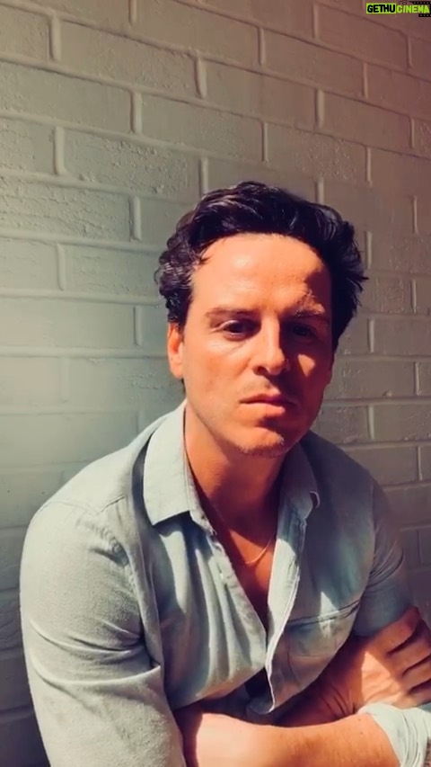 Emilia Clarke Instagram - The beautiful, breathtaking talent that is Andrew Scott reads for us ‘Everything is Going to be All Right’ by Derek Mahon. Andrew has asked to dedicate this to Men Against Cancer Ireland https://macprostatecancersupport.ie/men-against-cancer/ Andrew we salute you! 🕺 It comes under the prescription for need for reassurance. Here’s how it reads as written in the book @thepoetrypharmacy @thepoetryremedy There are moments in life when the banal suddenly, and quite without warning, becomes the transcendent. Perhaps a shaft of afternoon light paints a familiar view an unfamiliar gold; perhaps dust in a sunbeam or the dance of sparks above a fire transport you, for a long instant, to somewhere else altogether. The almost magical-seeming reflections of ripples on a ceiling are transfixing in just the same way. In moments like these- awe-struck moments when the ferocious beauty of the everyday catches us unawares- we are often moved to a reassessment. One flash of sunlight can be all it takes to give us the sense of possibility that can change everything. As a great sufferer from depression myself, I find a small moment like this, a sudden splash of serenity and beauty, can provide the impetus needed to run my mood around. Not completely, perhaps, and not permanently- but sometimes a small push is all any of us is waiting for. Derek Mahon’s poem ‘Everything is Going to be All Right’ describes wonderfully the feeling of that little push and reassessment. And there’s something hugely powerful, too, about its final line. When my children are suffering and I hold them in my arms, it seems to be the most natural mantra in the world: Everything will be all right. There’s a comfort to those words, whether or not they’ll prove to be true. OF course, some wounds don’t heal, and some wrongs go un-righted. But in the grander sense, in the everything sense, things to tend to be all right. Too often, our pain is either in our heads or magnified beyond all proportion. If we can learn to manage it, if we can find that oasis of calm in the reflection of the waves, then we might find that out problems are not as all-consuming as we imagined. Thank you thank you Andrew!