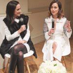 Emilia Clarke Instagram - 🙌 Mid chat on Friday at the incredibly epic London launch of our new collaboration with YOURS TRULY for @clinique #iDYourself with the ever glowing Jane Lauder our fearless leader and Global Brand President about the wonder that is @clinique - (secretly we spent most our time talking about.... PUPPIES... obviously...💃) I’m gonna keep saying it but it is the gift that keeps on giving, the entire @clinique team are the most badass babes I’ve ever encountered, and guess what... IT ACTUALLY WORKS! My skin is LOVING the attention, and my Puppy is LOVING licking it right off again 🤓😇 Why don’t you have a gander of what #iDYourself is and leave us a video! #cliniqueid #london #hometimerepping #❤️ #💃 #girlbosstime