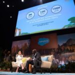Emilia Clarke Instagram - And then she spoke. I had the great privilege and honour of being a key note speaker at @dreamforce being interviewed by the wonderful, kind, thoughtful, impressive man that is Bennet Omalu. We get into brain injury recovery, @sameyouorg, life the universe and how to be pathologically hopeful. It’s quite the journey. Link in my bio to watch!! #thisiswhatbraininjurylookslike #proudaspunch #dreamforce2019 #loveyourbrain #gettingridofstigmaandsilence #❤️ #🙏🏻