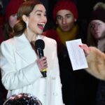 Emilia Clarke Instagram - Just what you always wanted...more photos of my GULLET! (Must learn to stop yelling so loud when being photographed/in public/in life) We only went and turned on the Covent Garden christmas lights! I have never been so ready for Christmas so early in all my life, and I ain’t complaining. (Clearly I’m just YELLING) @lastchristmasthemovie got us all in the festive mood... santa. Over to you. #ifyourehapoyandyouknowitopenyourgob #emmatmyspiritualguide #❤️ #☃️ #🤩 Not forgetting my stella glam team making me look like snoop dog himself... @earlsimms2 @kaymontano @petraflannery @chloebeeneystyling #🏆 #😍