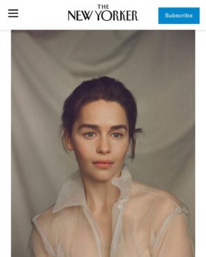 Emilia Clarke Instagram - So my dear kind peeps at @newyorkermag asked me a few questions about my MOD experience and I answered as best I could.... link in bio for a few snippets on how it felt to wave goodbye to my extra limb. 
#modforlyfe @gameofthrones #endofanera #goodbyemylover