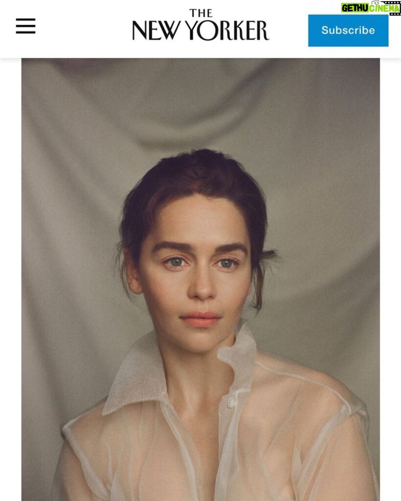 Emilia Clarke Instagram - So my dear kind peeps at @newyorkermag asked me a few questions about my MOD experience and I answered as best I could.... link in bio for a few snippets on how it felt to wave goodbye to my extra limb. #modforlyfe @gameofthrones #endofanera #goodbyemylover