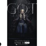 Emilia Clarke Instagram - ITS HAPPENING PEOPLE!!!!!!! Posters are live and kicking and mammas got her game face on 🔥#forthethrone #holdontoyourdragonsbabycosthiswillblowyourmind @gameofthrones @hbo @helenstills