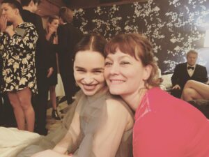 Emilia Clarke Instagram - And then we may have got a little lit...🔥🏆
But only because WE SAW THE FIRST GODDAMN EPISODE AND ITS SO GODDAMN GOOD YOU GUYS ARE GONNA FREAK OUT. 🙌🙌🙌🙌🙌🙌🙌🙌🙌🙌
But really though....
freak 
Out. 💪🏻
#enjoybaby #thesebefamily #forthelove #gameon #❤️