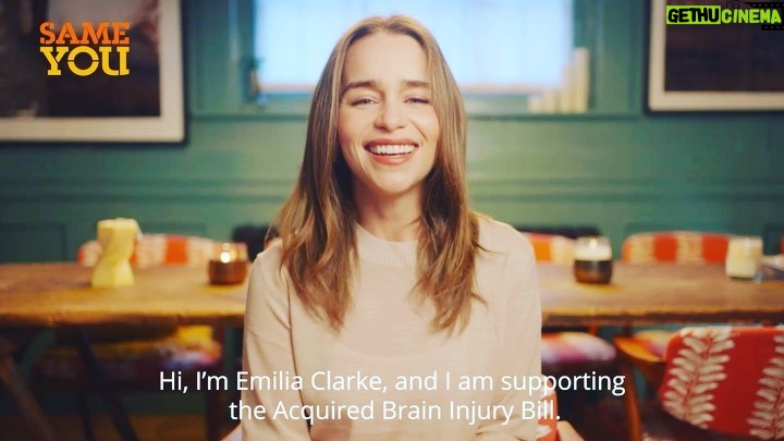 Emilia Clarke Instagram - I know this might not be the IRL fun stuff of the festive season on my page right now BUT… this.is.important. Brain Injury affects one in three of us, 😔 so for them, and for me, please watch and share!! Over a million people in the UK live with the consequences of traumatic brain injury. Please join me in supporting @rhonddabryant and his Private Members' Bill calling for a comprehensive strategy to be implemented in order to meet the needs of adults and children with an acquired brain injury. We need to ensure that as many MPs as possible formally support the bill. This will give it the greatest chance of moving to the next stage and becoming legislation. THANK YOU 🙏🏻 ❤️💪🏻 #iBacktheABIBill @UKABIF @SameYou #BrainInjury #ABI #sharetheloveinyou #🙏🏻