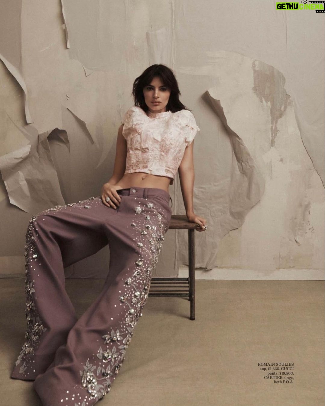 Emily Ratajkowski Instagram - @vogueaustralia by @lachlanbailey 💫 thank you @christinecentenera