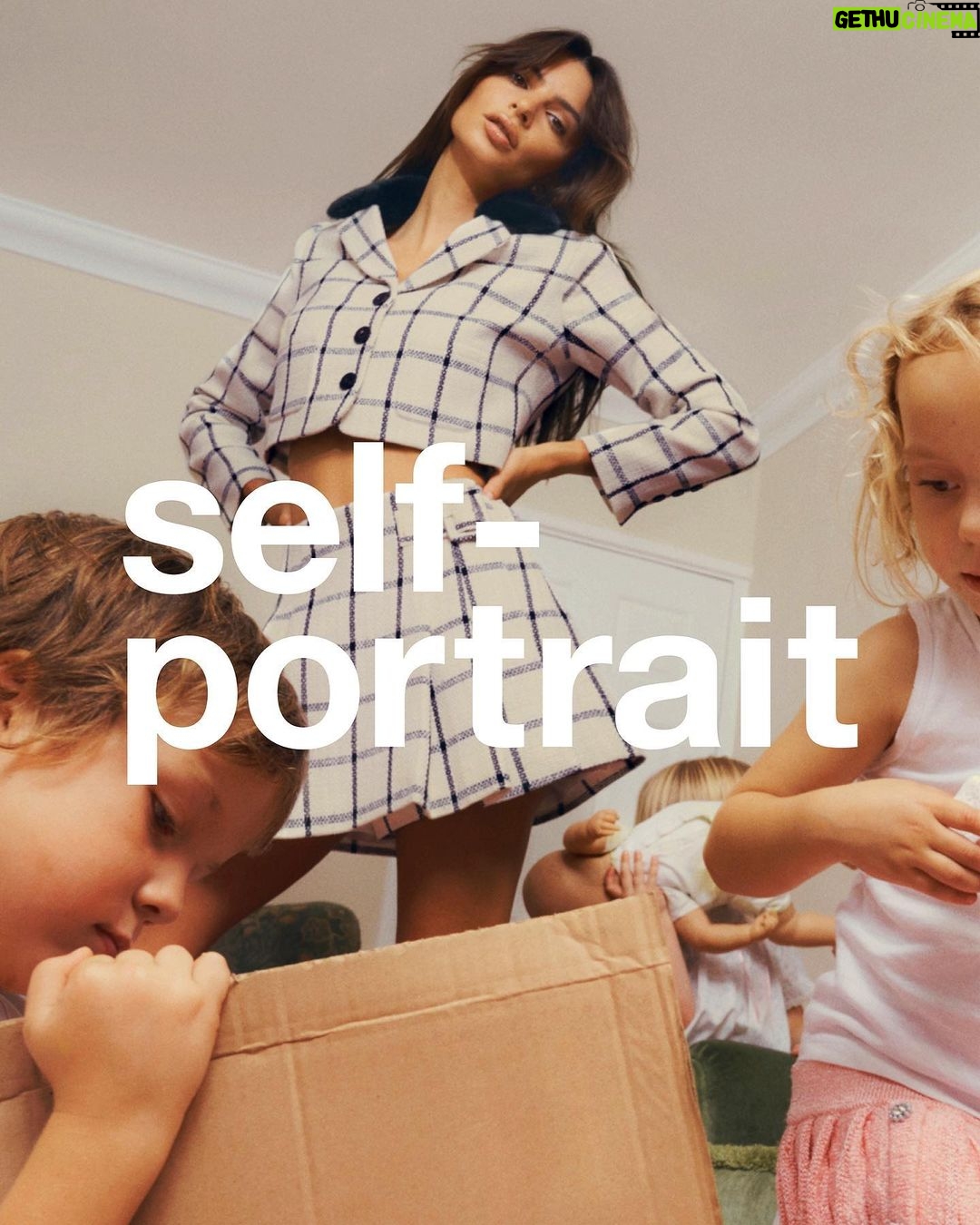 Emily Ratajkowski Instagram - AT HOME with @mrselfportrait by the incredible @nickwaplington