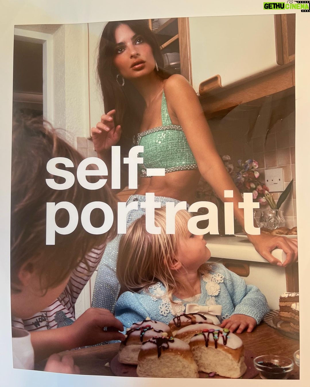 Emily Ratajkowski Instagram - AT HOME with @mrselfportrait by the incredible @nickwaplington