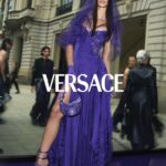 Emily Ratajkowski Instagram - @versace SS23 💜 only available @lenscrafters