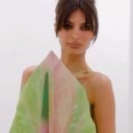 Emily Ratajkowski Instagram – LOEWE anthurium for the brilliant @jonathan.anderson. 

Thank you for having me.