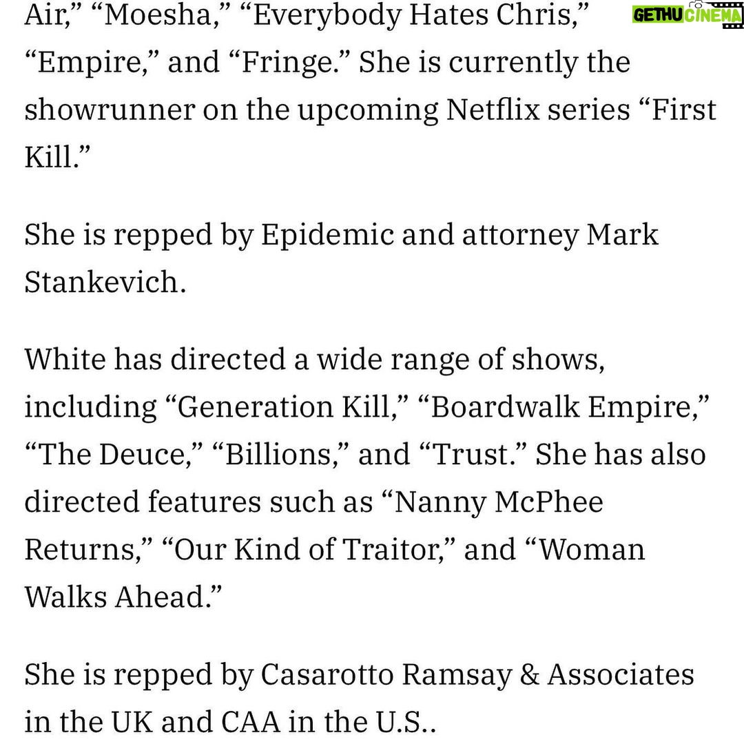 Emily Rose Instagram - FINALLY! To say we have been waiting to tell everyone about this is an understatement. This show has been the seed of an idea in my dear friend @jillmurraynorth s mind for years. One day at a comic-con hotel restaurant in Belfast, we sat and ate. She caught me up on what she was up to, and casually mentioned this show that she had been thinking about. Long story I can share another time, but back in the states she showed me all of her research and I was hooked. I was hooked on Jackie Cochran, I was hooked on these Black and white photos that stared back at me, saying tell our story! “We are moms, we are girlfriends, we are teenagers, we are woman…. we are PILOTS, and we want to bring our men back home from war.” Jill & I, with help from my wonderful managment team, formed a pitch, rehearsed the brains out of it, worked with some other wonderful collaborators, and had the wonderful opportunity to tell Renee Z about it — and she was hooked as well. We have been working on this show, before Mercy was even a thought, and finally today — we get to officially say it’s in development at Peacock. I’ve always loved collaborating, sometimes to the frustration of my producers :) But now I know why. Because I love to create. And I can’t wait to bring these ladies and their stories to life, with such an incredible, talented group of women. @feliciadhen1 #susannawhite @big.pic.co @tolucapictures are all incredible! So much work behind us, and still so much to do - but it’s work I love doing. Thanks @jillmurraynorth for trusting me to partner with you on this. #herewego #theireyeswereonthestars