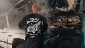 Eminem Instagram - Here to wreck shop- best in the business since ’99! #shadydemolition capsule out now - link in bio
