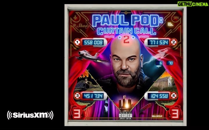 Eminem Instagram - 🤕🧠 “Brain damage! Ever since the day i was born…” im on #PAULPOD @rosenberg @shade45 9pm ET tonight.