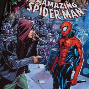 Eminem Instagram - "Like Spider-Man crawlin' upside of a wall" 🕷️ HONORED to be on the official variant of The Amazing Spider-Man (2022)... drops tomorrow on shop.eminem.com