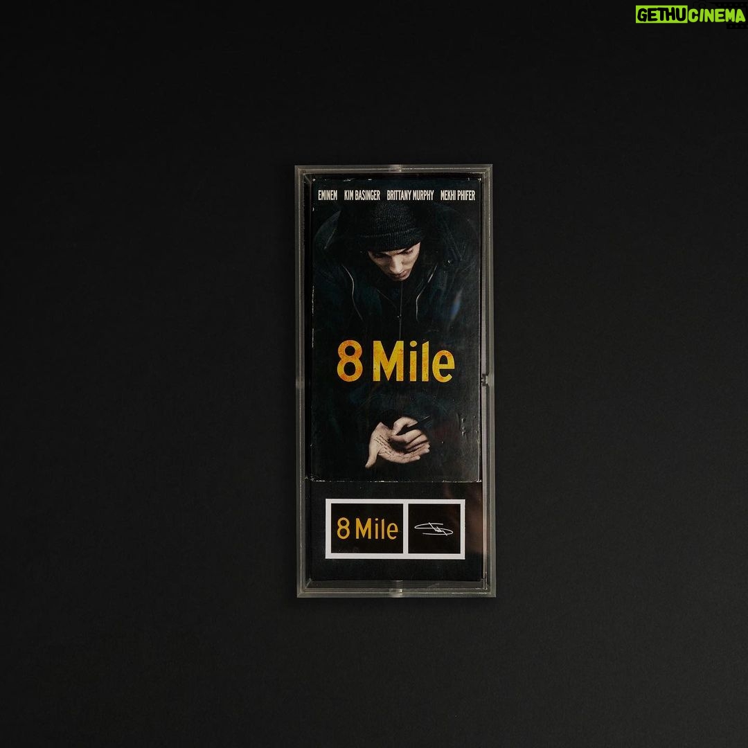 Eminem Instagram - "There's a certain mystique when I speak, that you notice, that's sorta unique"🎤 Collectibles for the #8Mile20 Capsule drop Tuesday- Sign up for first access: link in bio