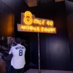 Eminem Instagram - Day 1 in the books.. thx 4 comin out NYC 🙏🙏🙏 #8Mile20 @MomsSpaghettiDetroit open all weekend at @shopify NY 131 Greene Street. RSVP’s recommended / walk ups welcome. Link in bio for info.