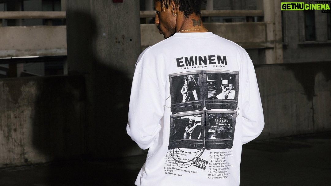 Eminem Instagram - "Well, if you want Shady, this what I'll give ya" 📺 #TheEminemShow 20th Anniversary Collection just dropped! link in bio