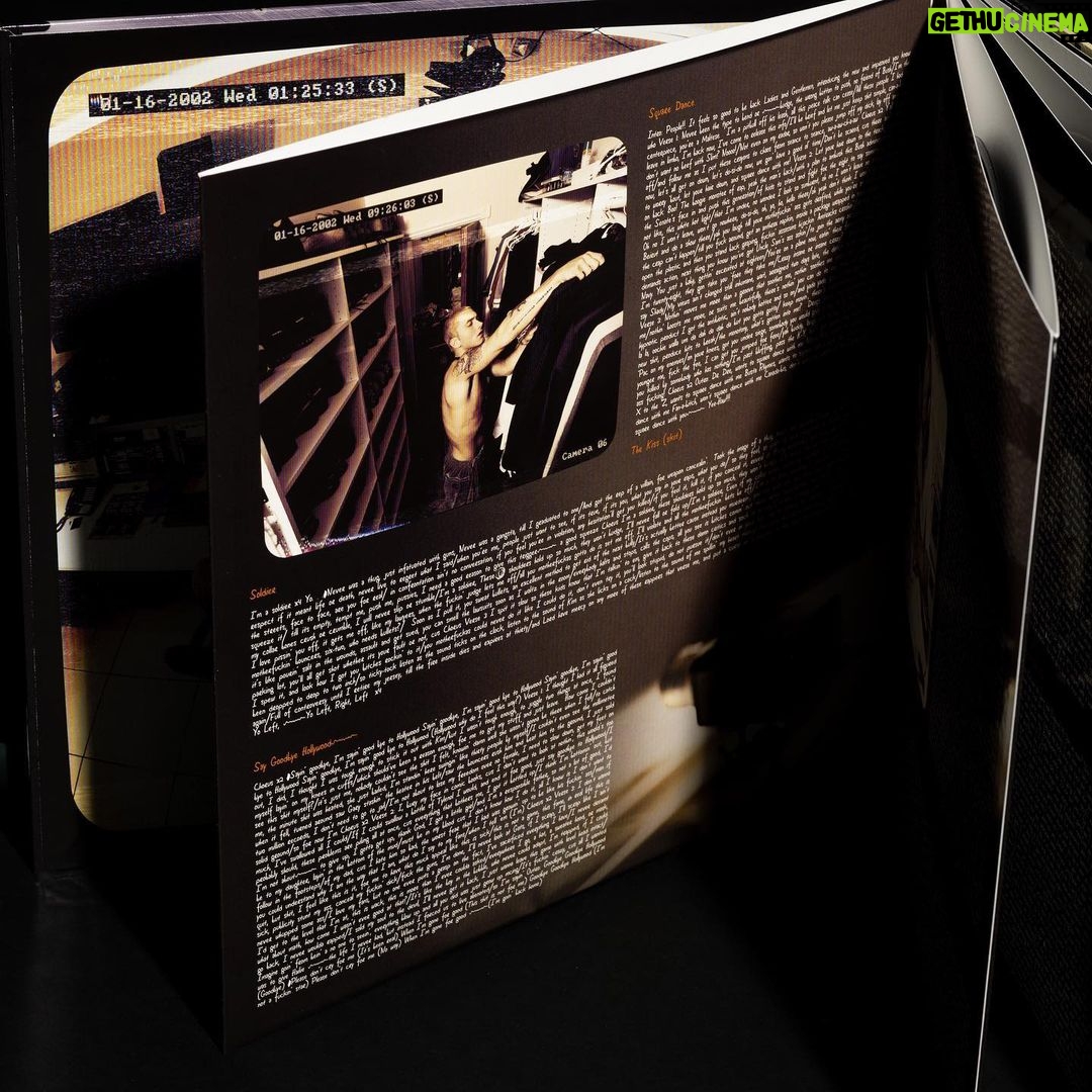 Eminem Instagram - #TheEminemShow 20th Anniversary Expanded Edition vinyl droppin tomorrow - link in bio