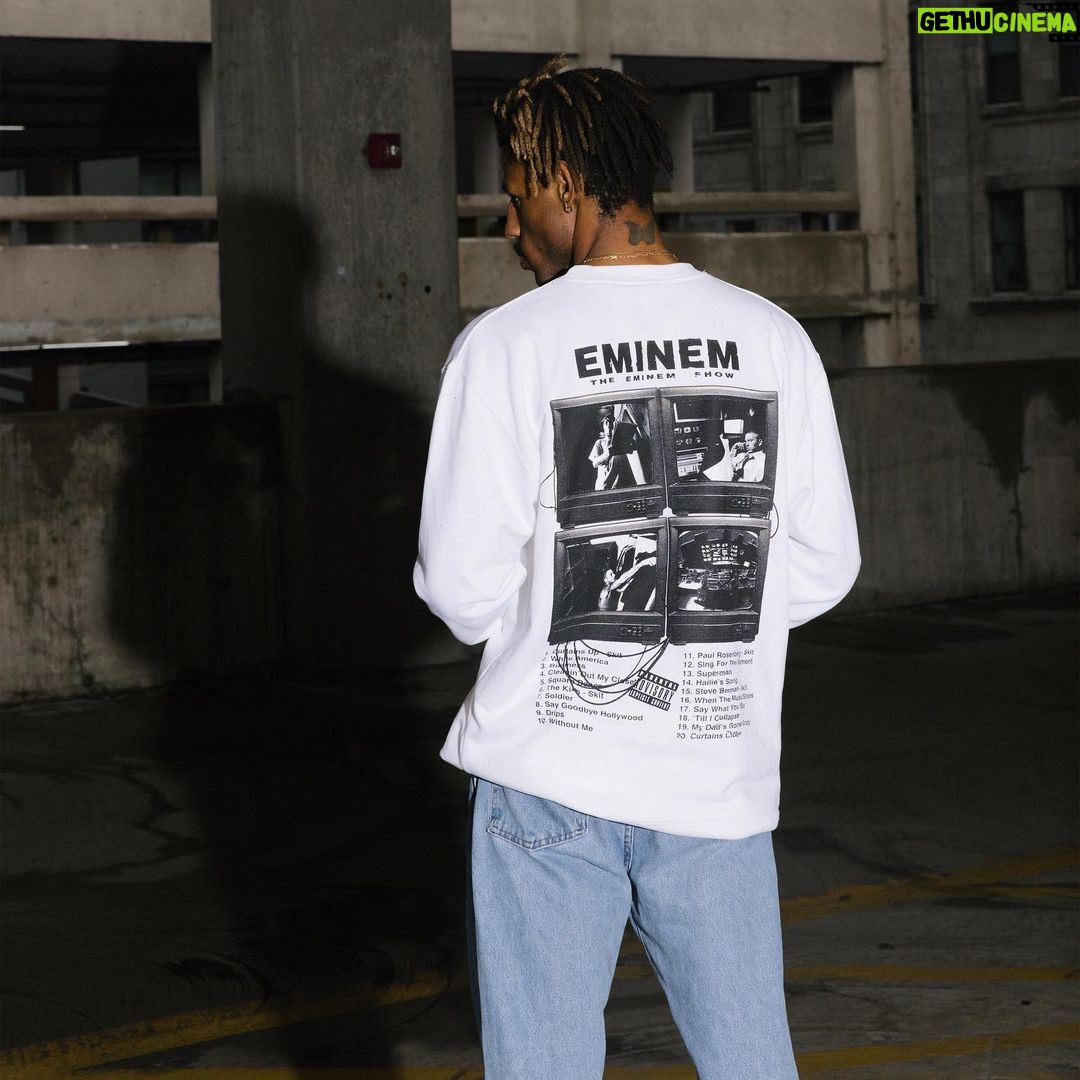 Eminem - 1.1 Million Likes - “I'd like to welcome y’all to The Eminem Show” 📺 #EmShow20 merch drops thursday. Get first access- link in bio