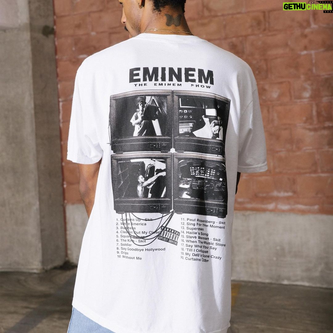 Eminem - 1.1 Million Likes - “I'd like to welcome y’all to The Eminem Show” 📺 #EmShow20 merch drops thursday. Get first access- link in bio