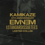 Eminem Instagram - “Guess that's the standard I'm held to” ✈️ Had to link w/ LA-based @standardissue on #KAMIKAZE5 to bring the highest quality US-made essentials - link in bio