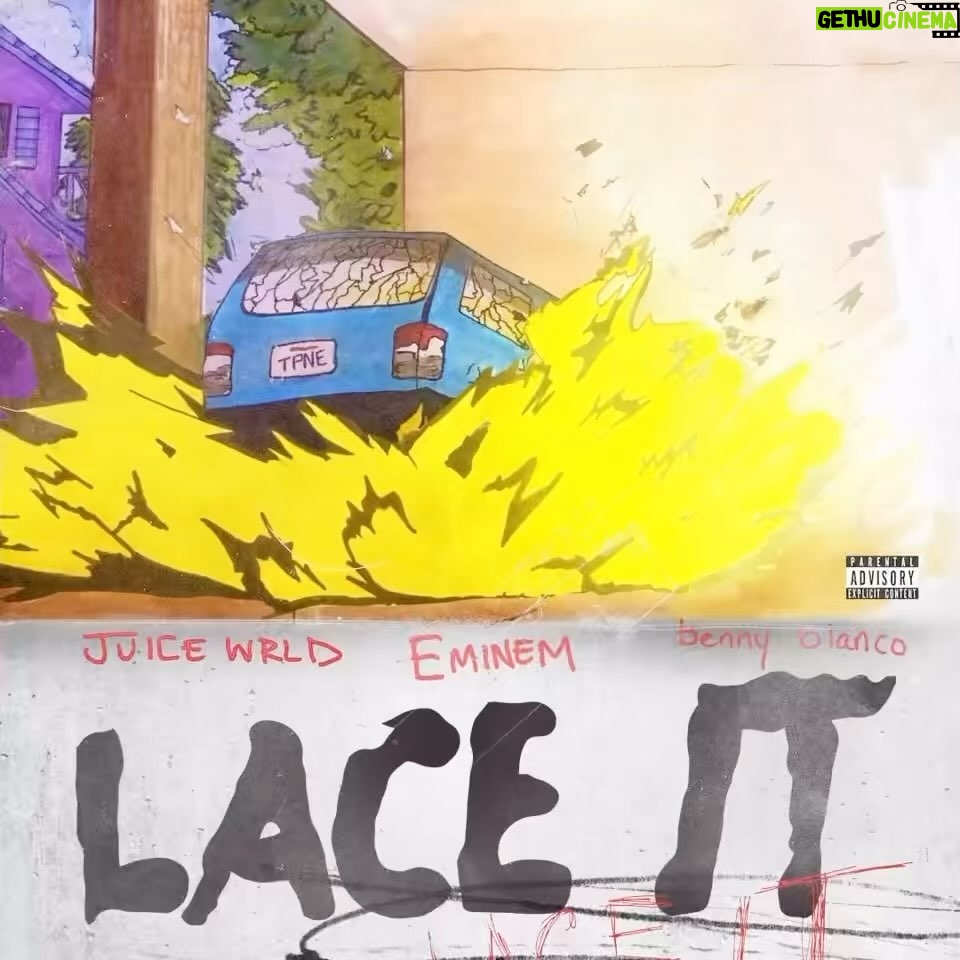 Eminem Instagram - long live @juicewrld999 #laceit @itsbennyblanco