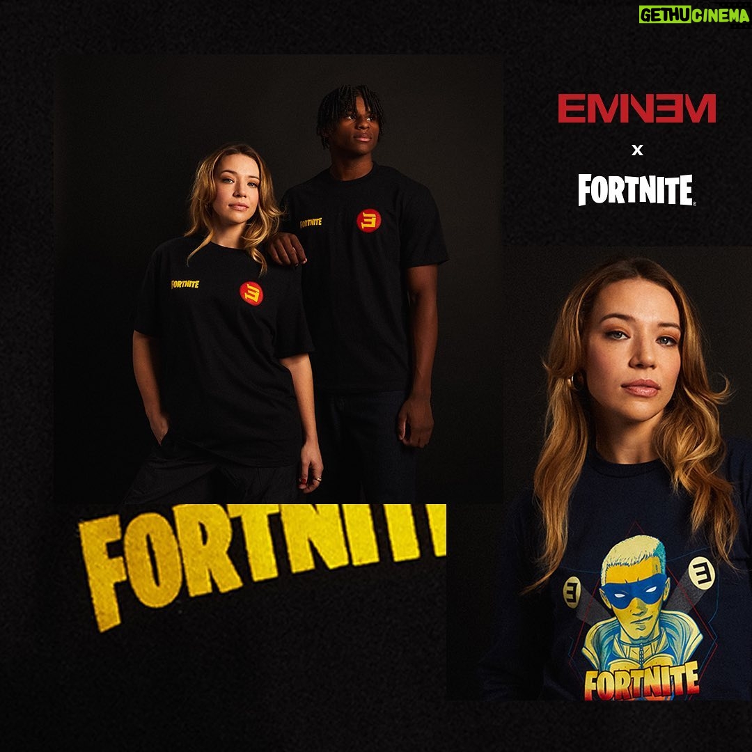 Eminem Instagram - “You signed me up to battle?!” 🎮👕💿 @fortnite collab vinyl + merch limited time only - link in bio