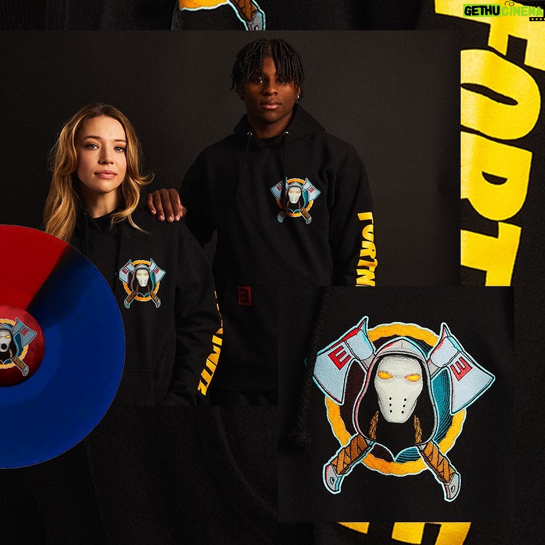 Eminem Instagram - “You signed me up to battle?!” 🎮👕💿 @fortnite collab vinyl + merch limited time only - link in bio