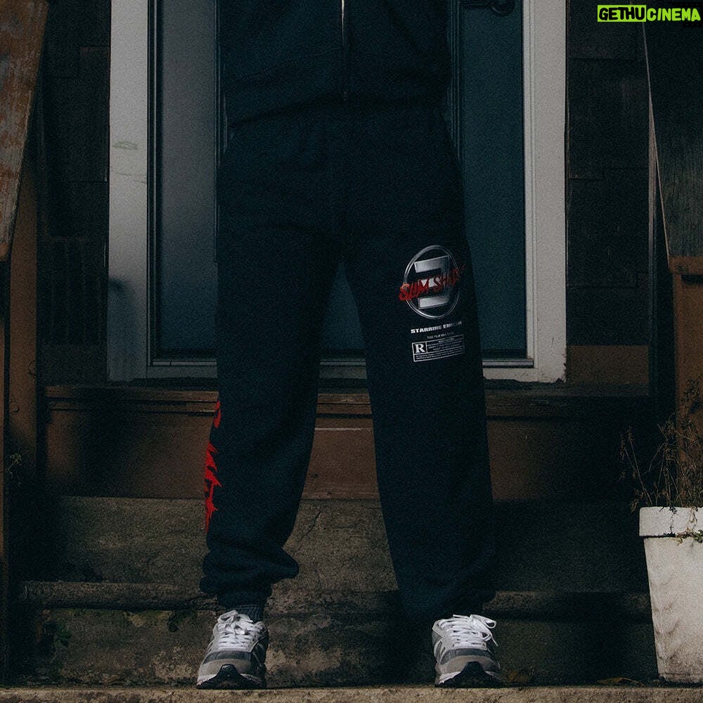 Eminem Instagram - "Chainsaw in hand, bloodstain on my apron/ Soon as the blade spun, vrrunn, they run away from" 😈 #ShadyRatedR collection- out now thru 11/1! Link in bio