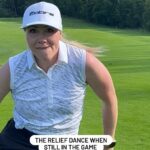 Emma Kimiläinen Instagram - The dance after checking yourself back in the game 😎 #golf #golfing #golfstagram #pumacobragolf #pumagolf #cobragolf #espoogolf #gumbölegolf #esg Gumböle Golf