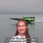 Emma Kimiläinen Instagram - Racing is food for thoughts. Love it. @e1series #e1series #racebird #championsofthewater #powerboating #powerboats #e1 #electricboat #electricracing #motorsport #womeninmotorsport