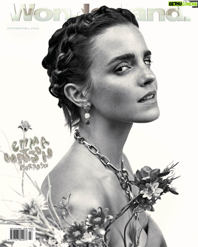 Emma Watson Instagram - “I’ll be here until this shoot is iconic!” promised Emma Watson on the set of her Wonderland cover shoot. A comment that speaks volumes to the hard working and dedicated nature of the 32-year-old who spent 8 hours at our cover shoot - eventually plunging into a rippling pool - attended Brown University alongside acting and now, has directed Prada’s new beauty campaign for Prada Paradoxe fragrance. Much like a paradox - a person or thing that combines contradictory features or qualities - the multidisciplinary Emma Watson continues to break expectations. Covering our Autumn/Fall 2022 issue, celebrating the launch of her directorial debut with the @pradabeauty new refillable perfume, actor and activist Emma Watson speaks to the cultural historian of the Middle East with whom she studied at Brown, Dr. Shiva Balaghi, about the multiplicity behind the woman she has become and how this project came to be. Pre-order the issue now at wonderlandshop.com🖤 First cover: @emmawatson wears fashion by @prada  Second cover: @emmawatson wears jewellery by @pomellato Third cover: @emmawatson wears top by @valentino, available @myrunwayarchive, skirt by @prada and rings by @emefacolejewellery Fourth cover: @emmawatson wears fashion by @prada and rings by @completedworks Photography by @smiggi Fashion by @toniblaze Interview by @shivabalaghi Set Design by @sarah.asmail at @vision.artists Hair by @alexpriceglam at @afrankagency Makeup by @lisaeldridgemakeup at @streetersagency Makeup Assistant @nilly_vanilli Manicurist @nailedbysg at @thewallgroup Editorial Director @huwgwyther Editor @ella_b18  Deputy Editor @scarlintheshire Cover Design by @livi.av @aparna_aji Set Construction by @callcentrekid and @malo_green at @cousdela Set Design Assistant @elinmtaylor Production Director @bencrankbencrank Production Assistant @isabellacoleman_ Styling Assistants @yascwilliams @ritabiancardi.portfolio  Fashion interns @_sj_lee @mimafarrow @jogintekav Special thanks to @bigskystudios