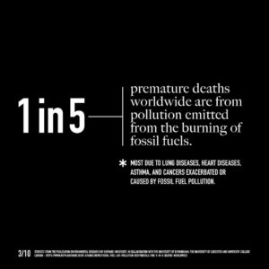 Emma Watson Instagram - #KEEPTHEMINTHEGROUND 
@fossilfueltreaty 

Dear friends, 
We are asking you to join us in signing a treaty to end the expansion of Fossil Fuels. The link to the treaty is in the bio. Please sign it. Please share it. Please read the slides provided that further explain what it is. 

And then hopefully, like us, get righteous about it. Get angry about it. Let it break your heart. Let it motivate you. Let it inspire you to action. Because what we are asking you to participate in is a non-partisan issue. It is in fact a universal issue. It is the loss of our home. It is the loss of our futures. There is no one person immune from this problem. 

It does however, affect everyone in different ways. It is unfortunately an issue that must be SYSTEMATICALLY changed, because those who are without resources cannot afford such a transition on their own. There is just only so much we can do individually. But what we can ALL do to help - is start here. 

Join us in adding your name to the treaty. 
Your voice is powerful. 
Our voice is powerful. 

“Our addiction to fossil fuels is pushing humanity to the brink. We face a stark choice: either we stop it - or it stops us. It’s time to say: enough." 
- UN Secretary General António Guterres

“We are currently on track for at least a 2.7 C hotter world by the end of the century — and that’s only if countries meet all the pledges that they have made. Currently they are nowhere near doing that.” 
- Greta Thunberg

"I hope you can appreciate that where I live, a 2 degree world means that a billion people will be affected by extreme heat stress. In a 2 degree celsius world - some places in the global south will regularly reach a wet bulb temperature of 35 degrees celsius and at that temp, the human body cannot cool itself by sweating... We don't believe you. We don't believe that banks will suddenly put trillions of dollars on the table for climate action, when rich countries have struggled since 2009 to raise the money for the world's most vulnerable countries.” 
- Vanessa Nakate
