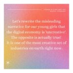 Emma Watson Instagram – WOMEN IN STEM & THE DIGITAL ECONOMY – Good news ladies, the digital economy is a goldmine of opportunity (with higher paying salaries!), and it desperately wants more women to join force. Karlie Kloss @karliekloss is one powerhouse who recognizes this and has created the very successful Kode With Klossy Program @kodewithklossy 👩‍🔬💻🤍

But to further explain (and encourage!) why women should be involved in building the digital economy – here is some key information!