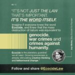 Emma Watson Instagram - Ecocide: destruction of the natural environment by deliberate or negligent human action. And guess what? It should be a crime. Just like destroying property, is a crime? Yes. Because the environment is the most precious "property" we have. It is time international law had more "teeth" generally, so that people responsible for such crimes can be sanctioned effectively to safeguard all of our futures. Follow and share @EcocideLaw, and talk about their work with everyone 🦒 - it’s the main thing they need to make this a reality faster. You can also support @EcocideLaw by following their bio link 🐢 and signing their international petition! – Artist credit: 1: Graphite drawing by @blazecyan 2: Art by Yuka Watanabe 5: Art by @pablosherrero 9: Photo by @jasonbhouston Post by @AimHiLive #climateaction #climatechangeaction #naturecrisis