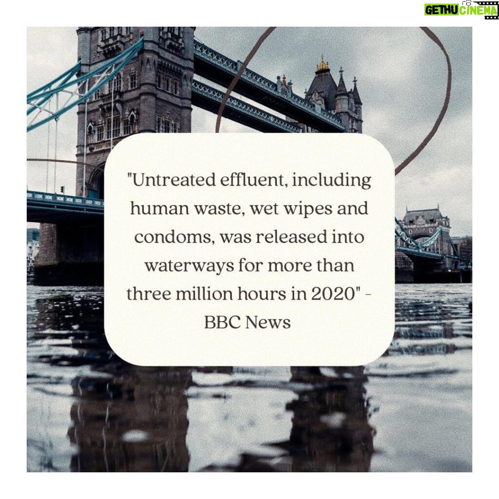 Emma Watson Instagram - Is the UK Environment Bill to stop dumping sewage in England’s rivers demanding enough? Every single river in England is polluted. Swipe for information.