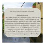 Emma Watson Instagram - Is the UK Environment Bill to stop dumping sewage in England’s rivers demanding enough? Every single river in England is polluted. Swipe for information.