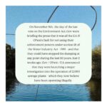 Emma Watson Instagram - Is the UK Environment Bill to stop dumping sewage in England’s rivers demanding enough? Every single river in England is polluted. Swipe for information.