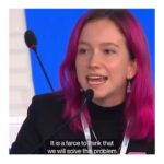 Emma Watson Instagram - "Age 16, I attended COP21. I went in optimistic that world leaders would come together to act with the urgency required; I left disillusioned by the empty promises, rampant greenwashing and the utter lack of youth & frontline voices. This week, I took the main stage at COP26 to share my open, honest feelings. I felt physically and emotionally exhausted. Yet more hopeful at 22 than I was at 16. Not because of the so-called “leaders” behind closed doors - but because of the people power in the streets." - @cloverhogan, a 22 year old climate activist and Executive Director @forceofnature.xyz and a researcher on #ecoanxiety 🧠