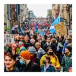 Emma Watson Instagram - #REPOST from @gretathunberg - On November 7th, hundreds of thousands all over the world marched for the climate - including over 100 000 in Glasgow - sending a clear signal to people in power at #COP26 to protect people and planet. Our so-called “leaders” aren’t leading - THIS is what leadership looks like! #UprootTheSystem 📸: Oliver Kornblihtt