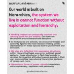 Emma Watson Instagram - #Repost from one of our favorite accounts @badactivistcollective ❤️‍🔥❤️‍🔥❤️‍🔥 "Mutual Aid is working to abolish hierarchy and hierarchical forms of power. When we say ‘solidarity not charity’ we are actively working to deconstruct hierarchical relationships of charity that allows creates ‘givers and donors’ and ‘recipients or underprivileged’ , making rich people and corporations look generous while upholding and legitimizing the systems that allow wealth hoarding. Instead mutual aid is deeply rooted in anti-capitalism, anti-imperialism, racial justice, gender justice and disability justice principles as aims to be disruptive in addressing the root causes of issues. We can only envision and work towards a new future by practicing what it wants to see, now. ✏️Researched and written by @tammy__online 🎨Designed by @tomaolivar “