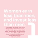 Emma Watson Instagram – Female investment and divestment is crucial in order to build the world we want to live in. Swipe for some incredible information. 💗💗💗