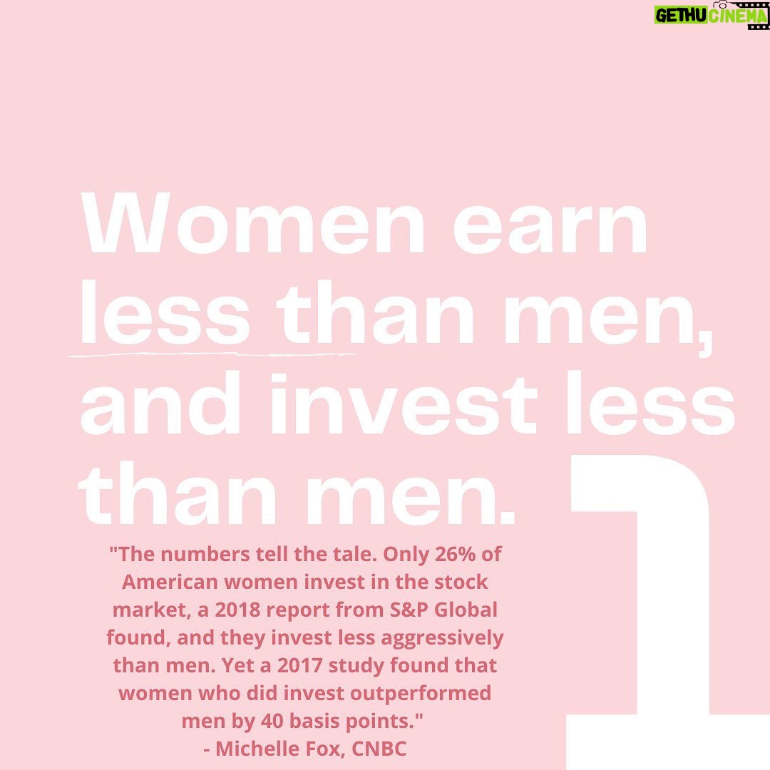 Emma Watson Instagram - Female investment and divestment is crucial in order to build the world we want to live in. Swipe for some incredible information. 💗💗💗