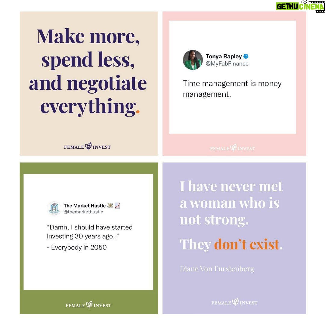 Emma Watson Instagram - Female investment and divestment is crucial in order to build the world we want to live in. Swipe for some incredible information. 💗💗💗