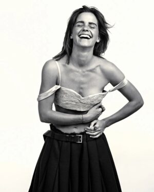 Emma Watson Instagram - @wonderland @smiggi @toniblaze @lisaeldridgemakeup @alexpriceglam @prada @pradabeauty @lorealparis : Preorder the issue @ wonderlandshop.com 🤍

First cover: @emmawatson wears fashion by @prada 
Second cover: @emmawatson wears jewellery by @pomellato
Third cover: @emmawatson wears top by @valentino, available @myrunwayarchive, skirt by @prada and rings by @emefacolejewellery
Fourth cover: @emmawatson wears fashion by @prada and rings by @completedworks

Photography by @smiggi
Fashion by @toniblaze
Interview by @shivabalaghi
Set Design by @sarah.asmail at @vision.artists
Hair by @alexpriceglam at @afrankagency
Makeup by @lisaeldridgemakeup at @streetersagency
Makeup Assistant @nilly_vanilli
Manicurist @nailedbysg at @thewallgroup
Editorial Director @huwgwyther
Editor @ella_b18 
Deputy Editor @scarlintheshire
Cover Design by @livi.av @aparna_aji
Production Director @bencrankbencrank
Production Assistant @isabellacoleman_
Styling Assistants @yascwilliams @ritabiancardi.portfolio 
Fashion interns @_sj_lee @mimafarrow @jogintekav

Special thanks to @bigskystudios #paradoxe #prada